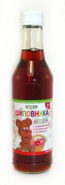 Изображение товара Сироп шиповника детский для детей с 3-х лет биоинвентика 250 мл Сироп шиповника детский для детей с 3-х лет биоинвентика 250 мл фотография